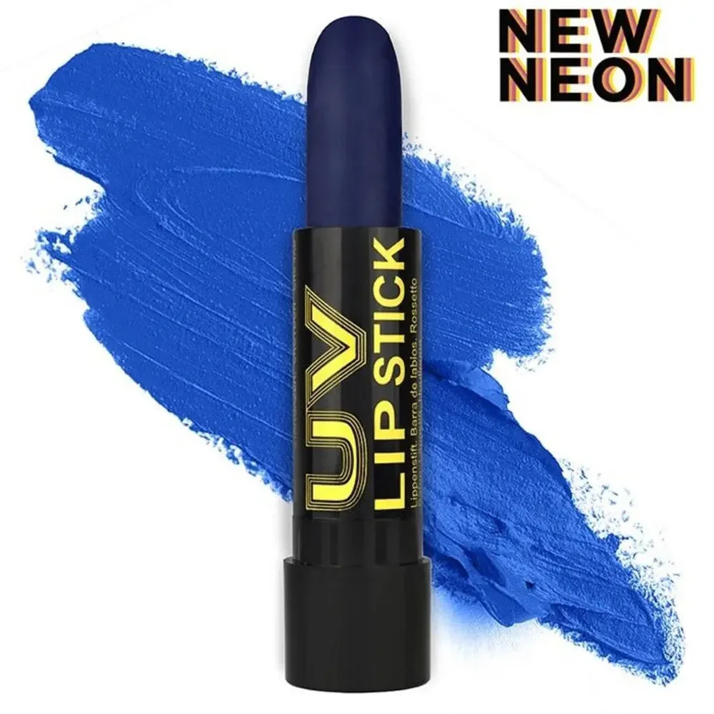 STARGAZER Blue Glow in the Dark UV Vegan Lipstick FACTORY SEALED